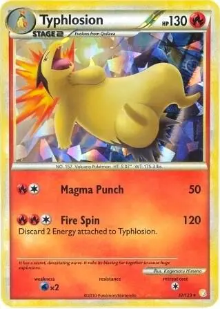 Typhlosion, Deck Exclusives 032/123