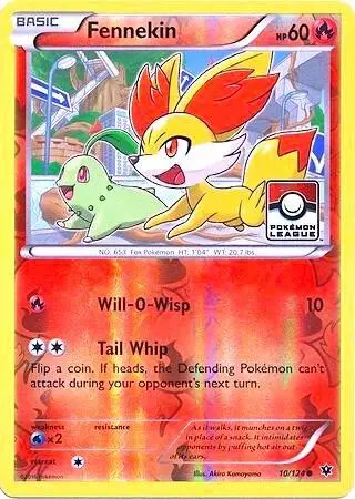 Fennekin, League & Championship Cards 010/124