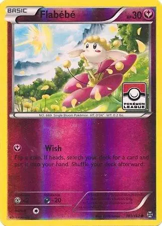 Flabebe, League & Championship Cards 101/162