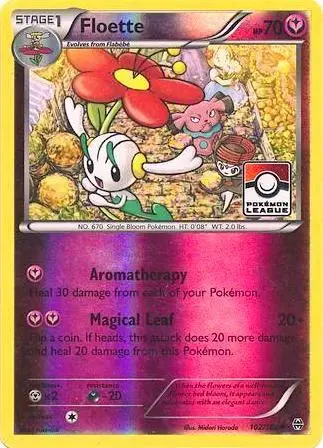 Floette, League & Championship Cards 102/162
