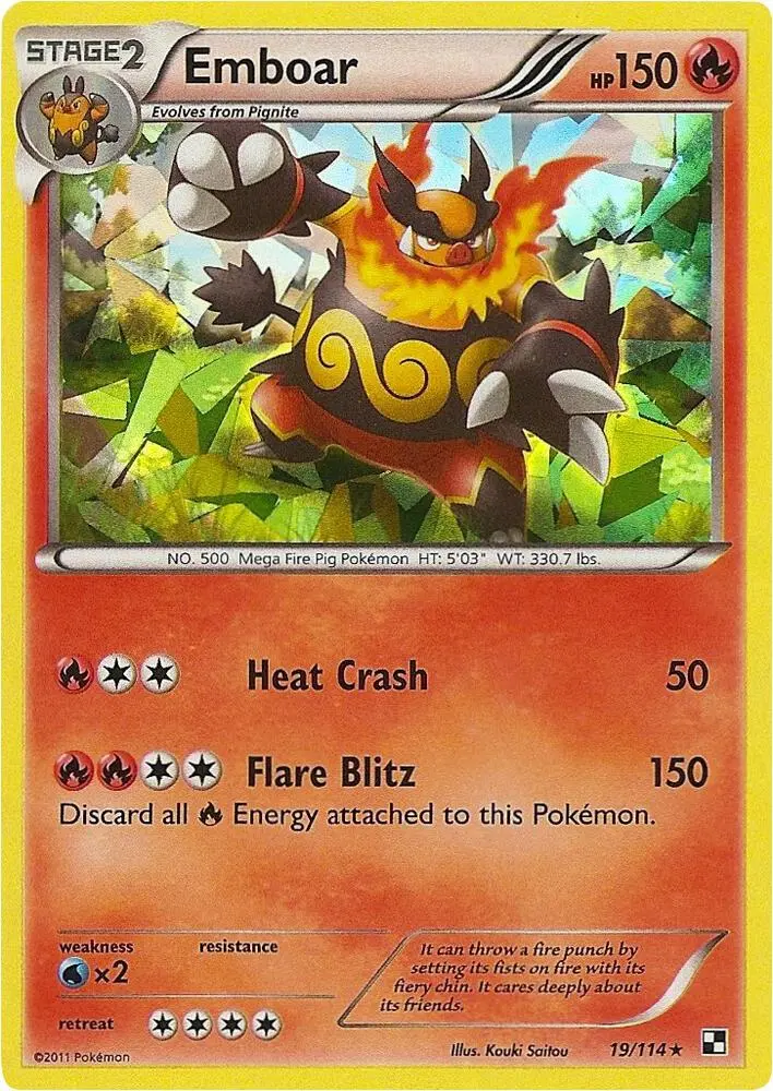 Emboar, Deck Exclusives 019/114