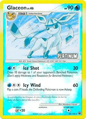 Glaceon, Burger King Promos 020/100
