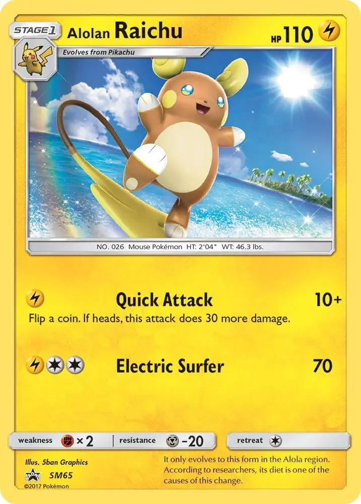 Alolan Raichu, SM Black Star Promos SM65/248