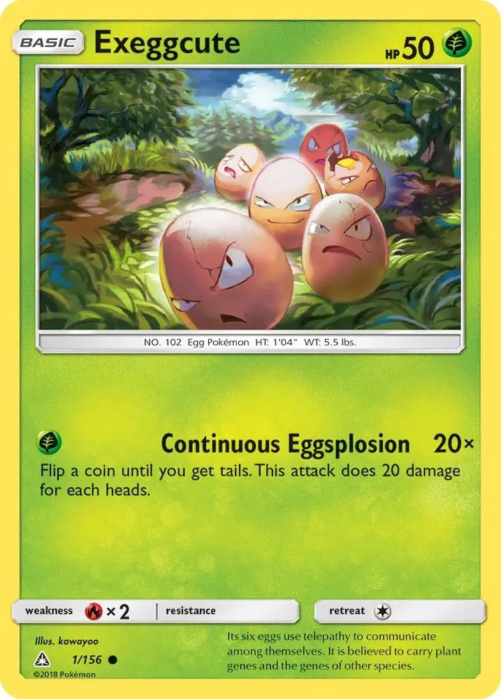 Exeggcute, Ultra Prism 1/156