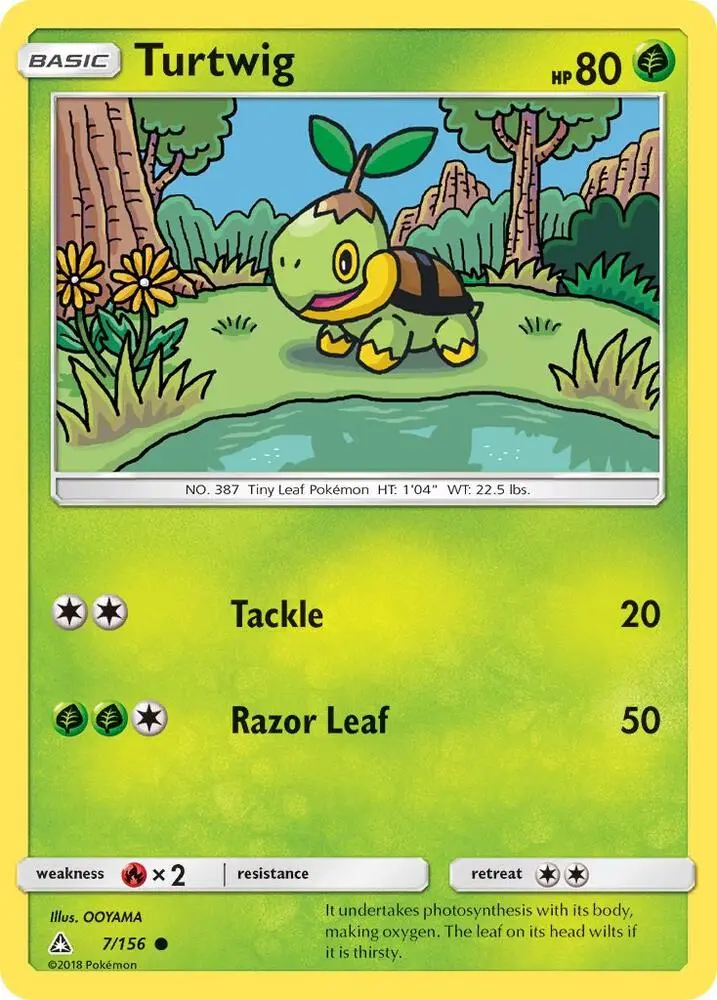 Turtwig, Ultra Prism 7/156