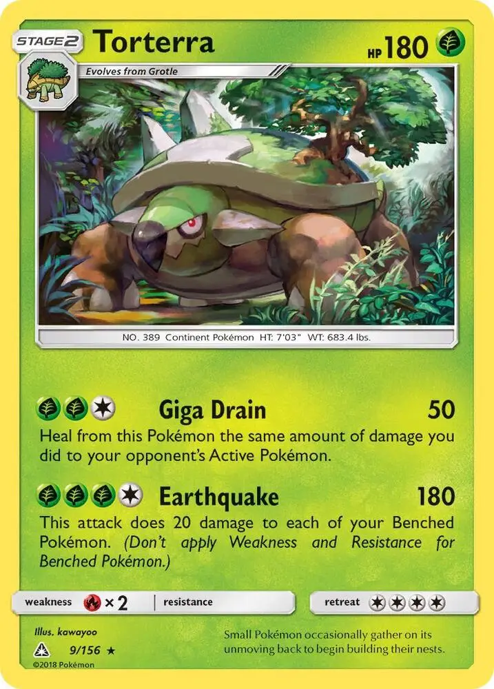Torterra, Ultra Prism 9/156