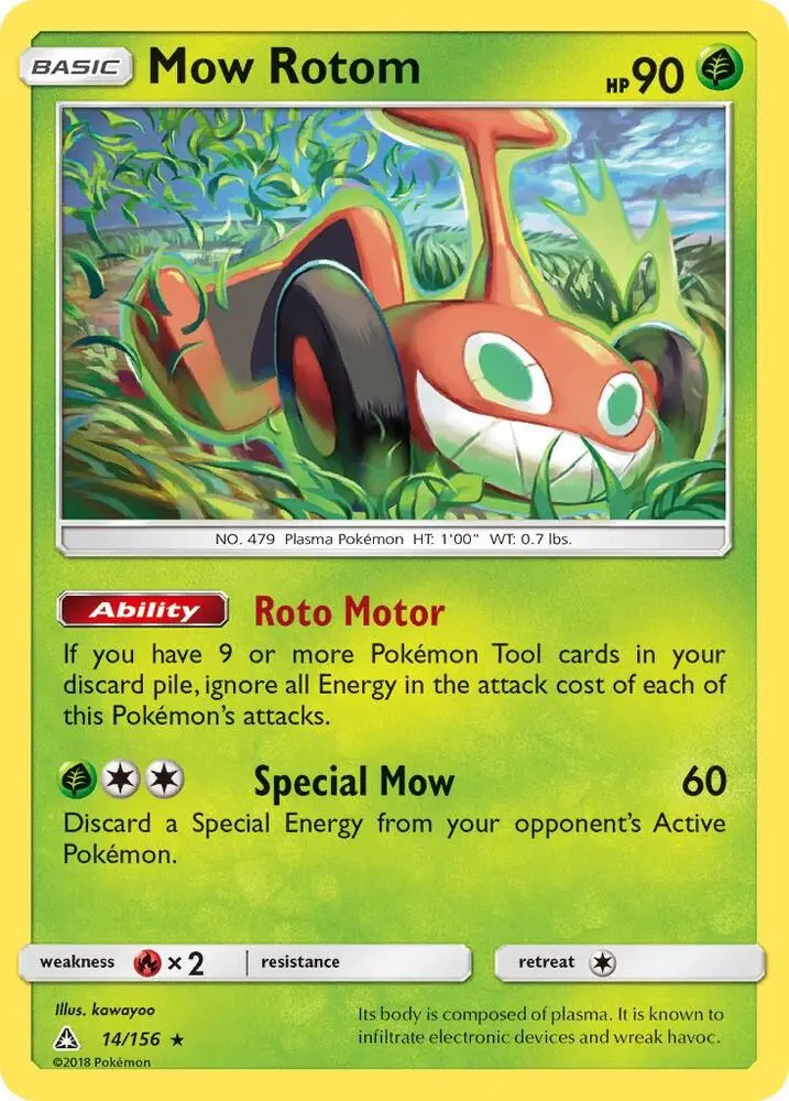Mow Rotom, Ultra Prism 14/156