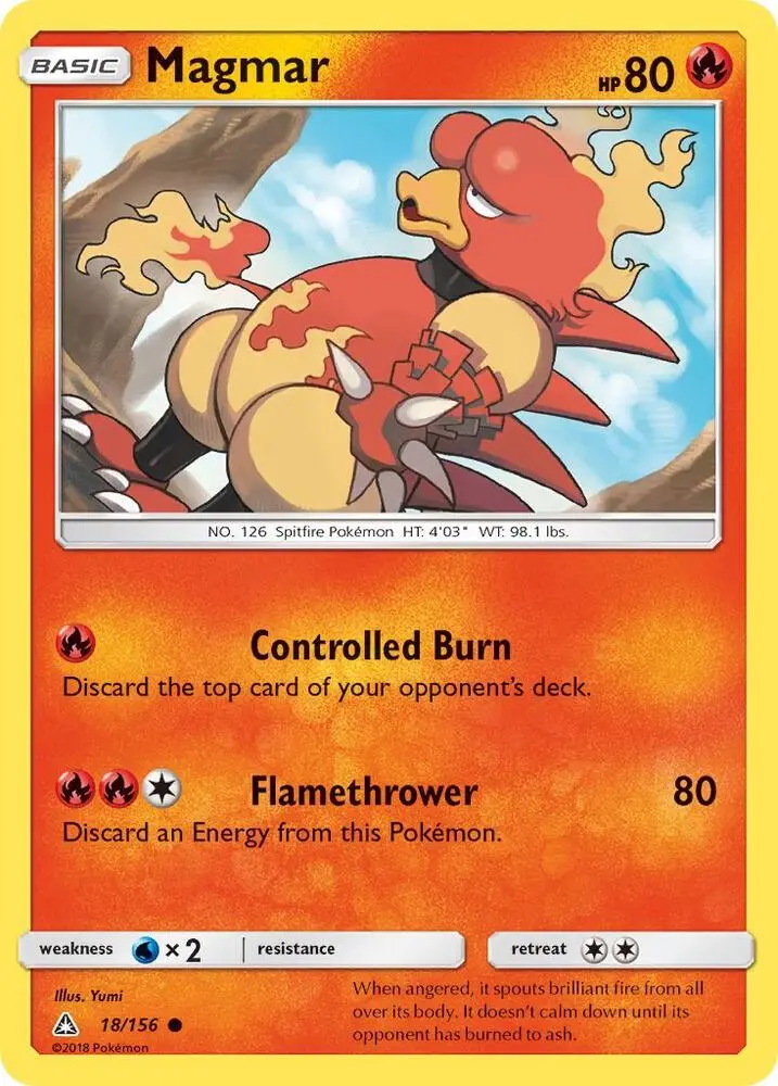Magmar, Ultra Prism 18/156