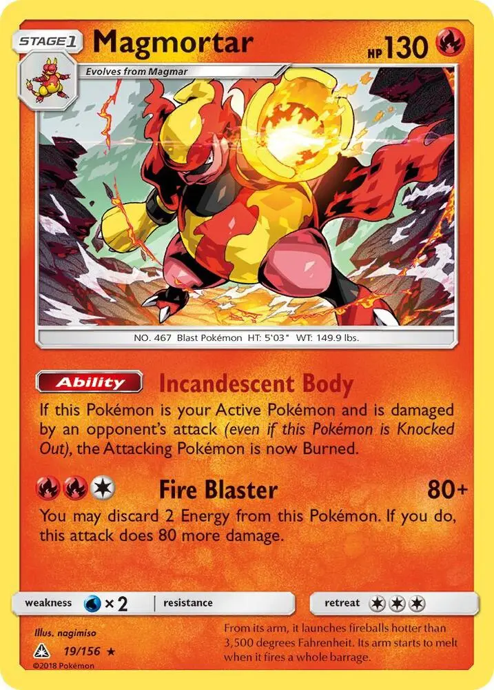Magmortar, Ultra Prism 19/156