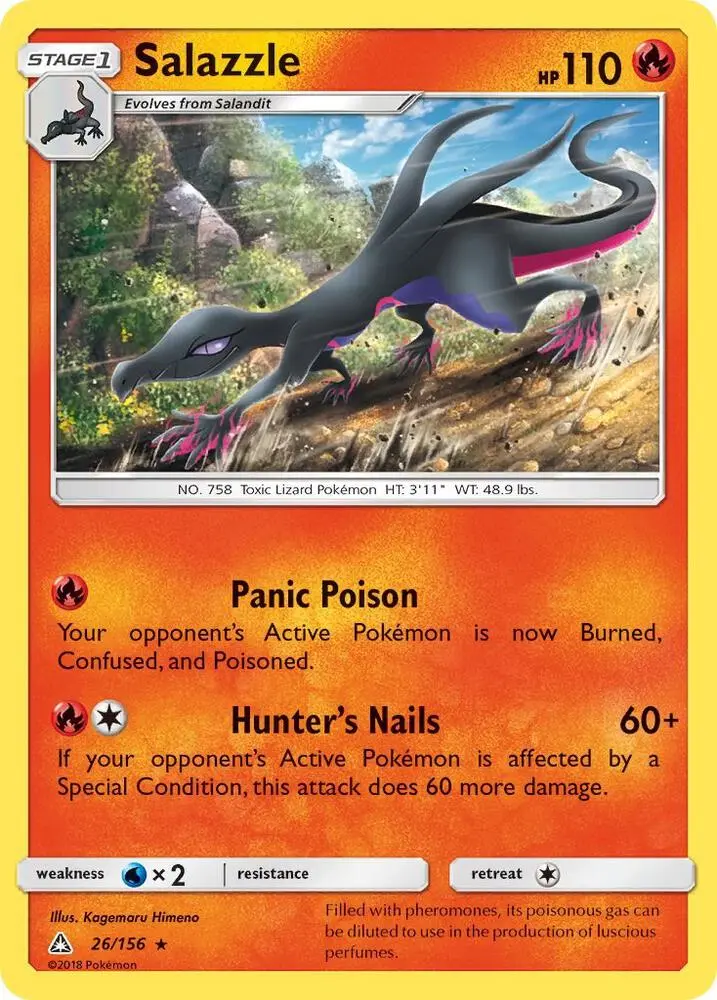 Salazzle, Ultra Prism 26/156