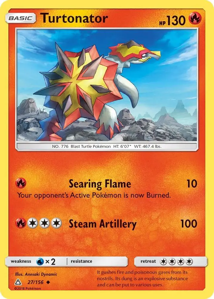 Turtonator, Ultra Prism 27/156