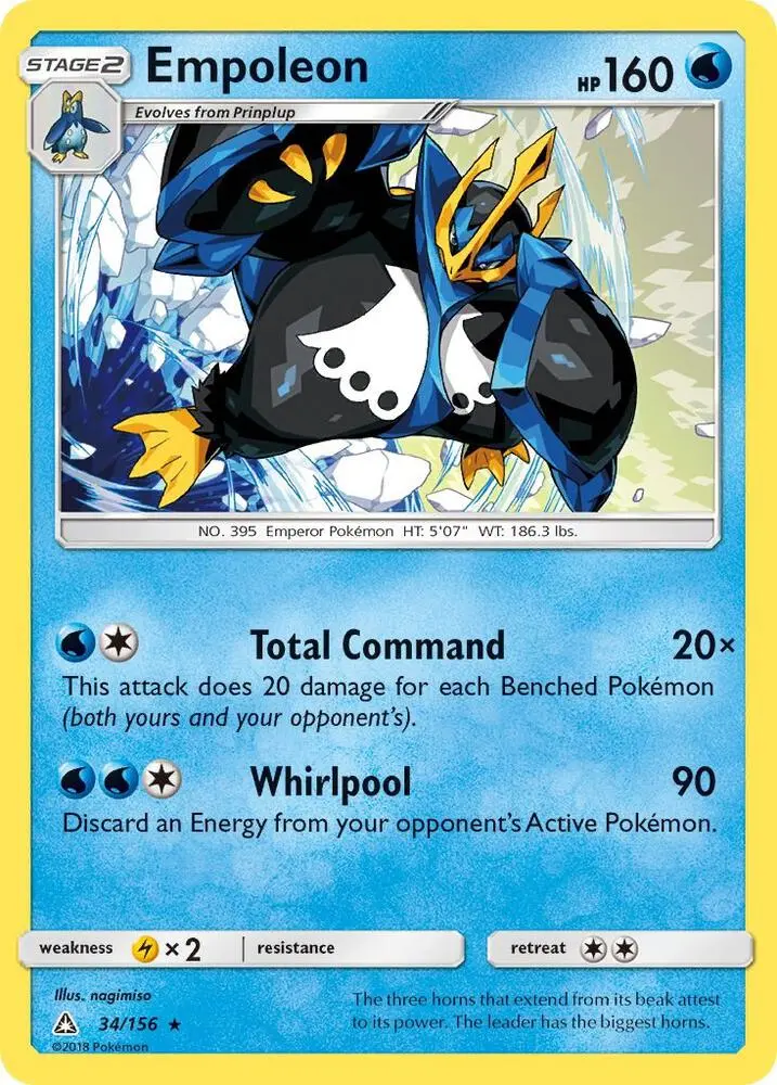 Empoleon, Ultra Prism 34/156