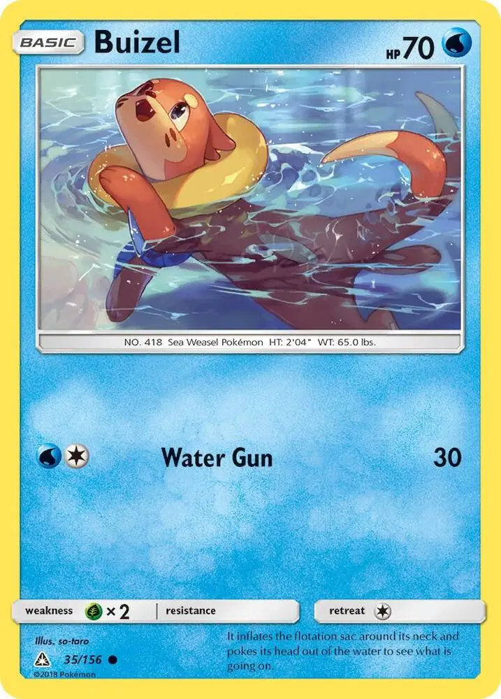 Buizel, Ultra Prism 35/156