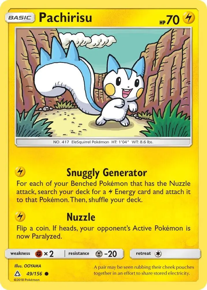 Pachirisu, Ultra Prism 49/156