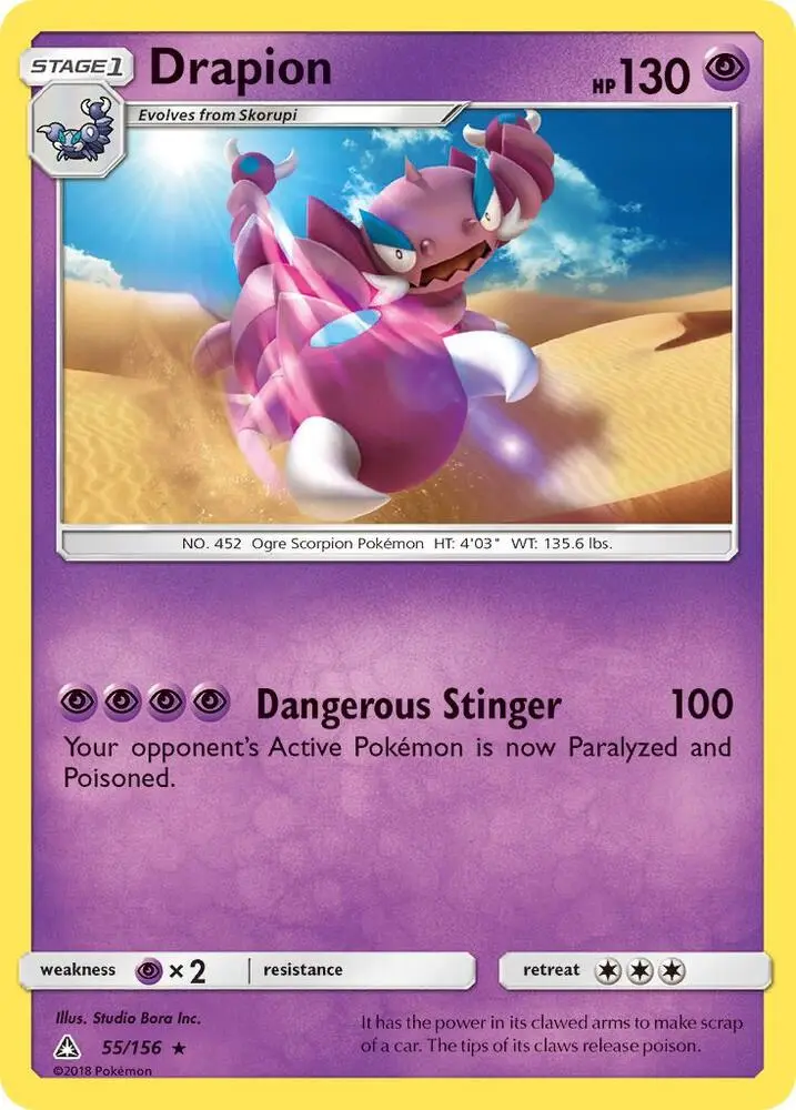 Drapion, Ultra Prism 55/156