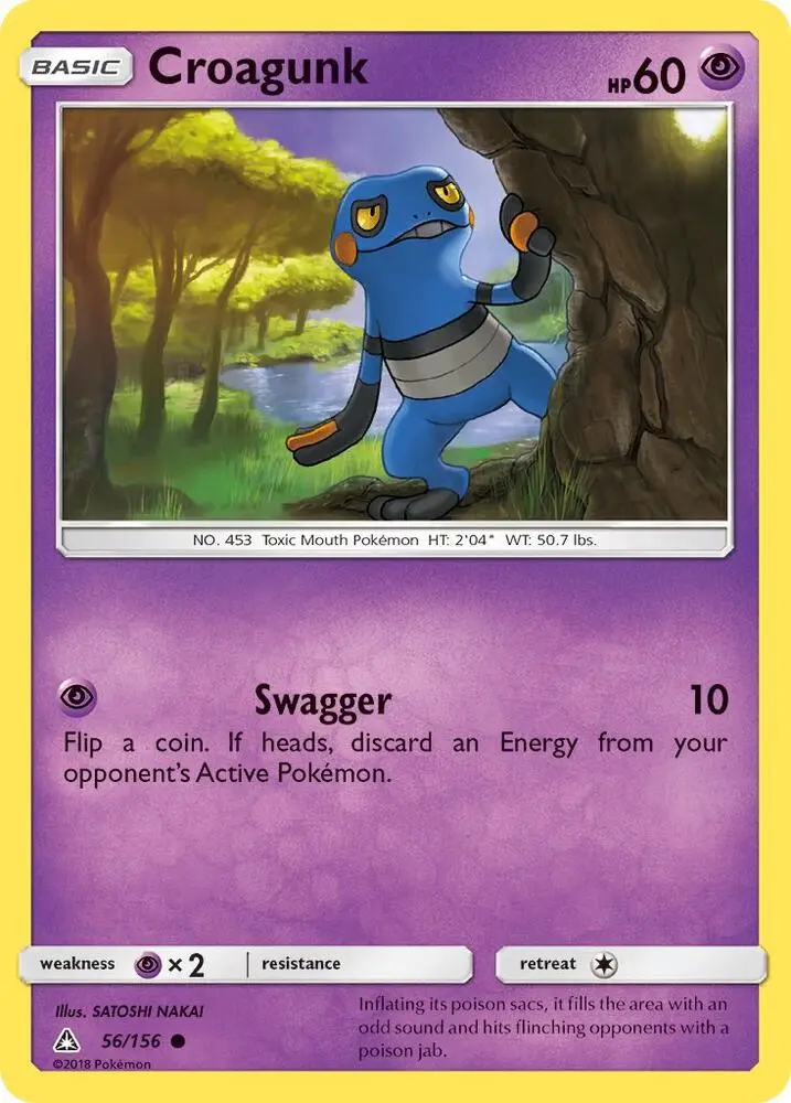 Croagunk, Ultra Prism 56/156