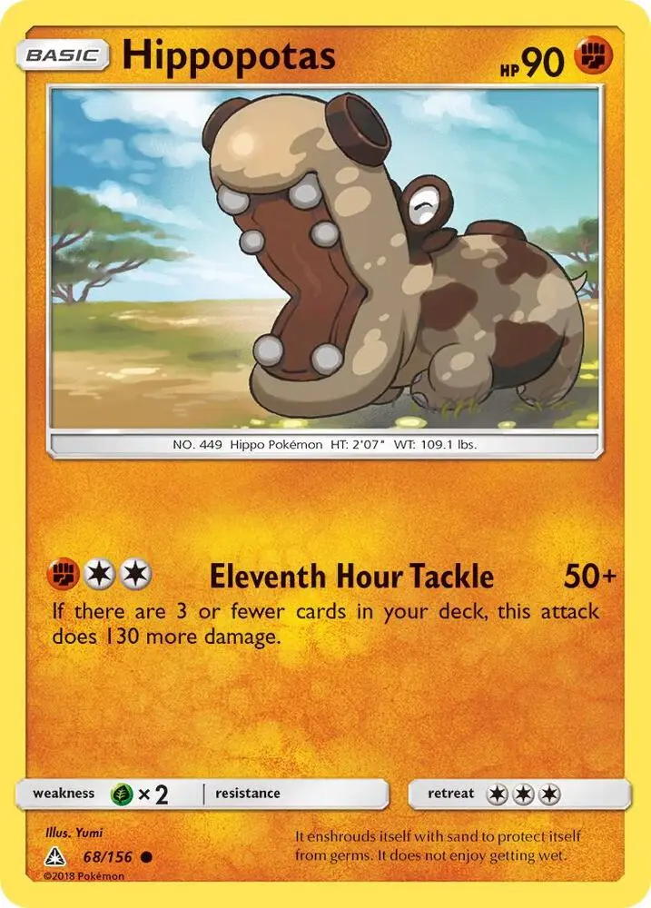 Hippopotas, Ultra Prism 68/156