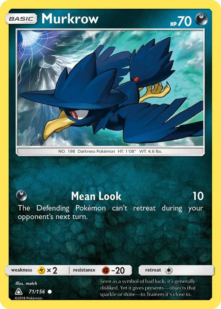 Murkrow, Ultra Prism 71/156