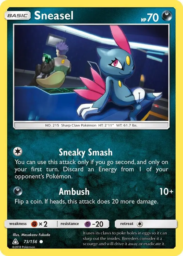 Sneasel, Ultra Prism 73/156