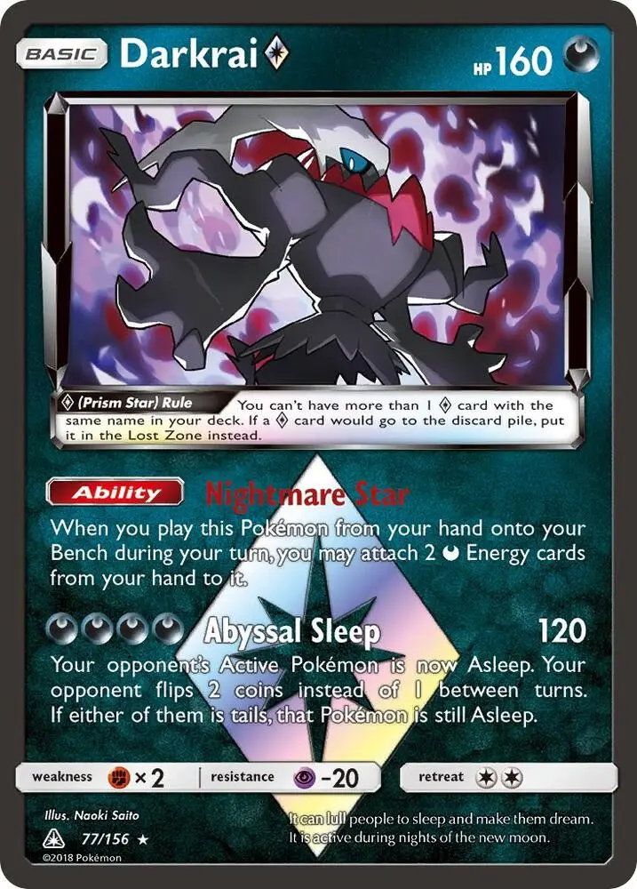 Darkrai ◇, Ultra Prism 77/156