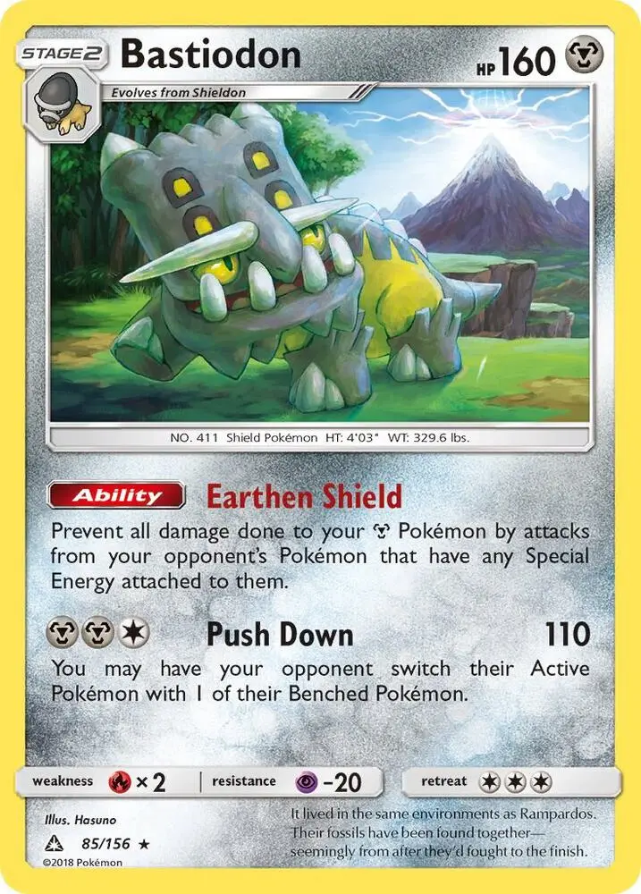 Bastiodon, Ultra Prism 85/156
