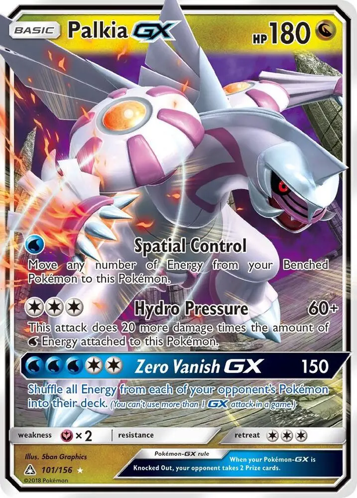 Palkia GX, Ultra Prism 101/156
