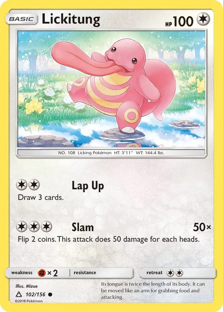 Lickitung, Ultra Prism 102/156
