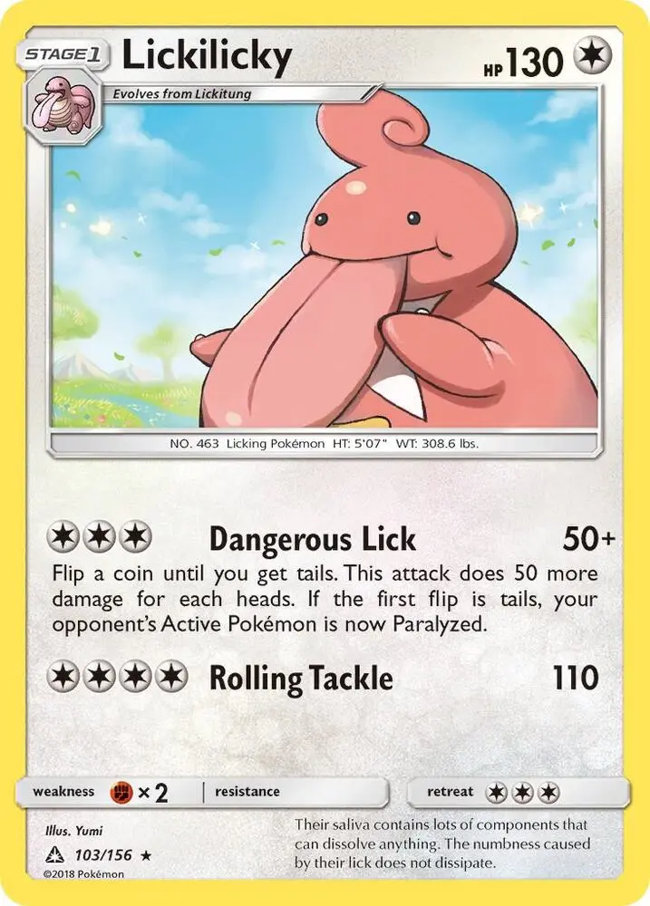 Lickilicky, Ultra Prism 103/156