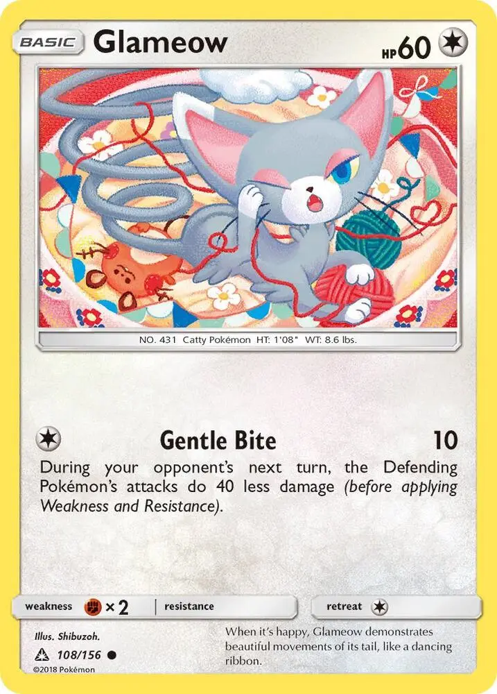 Glameow, Ultra Prism 108/156