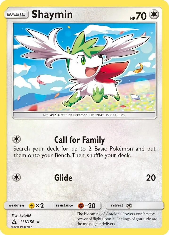 Shaymin, Ultra Prism 111/156