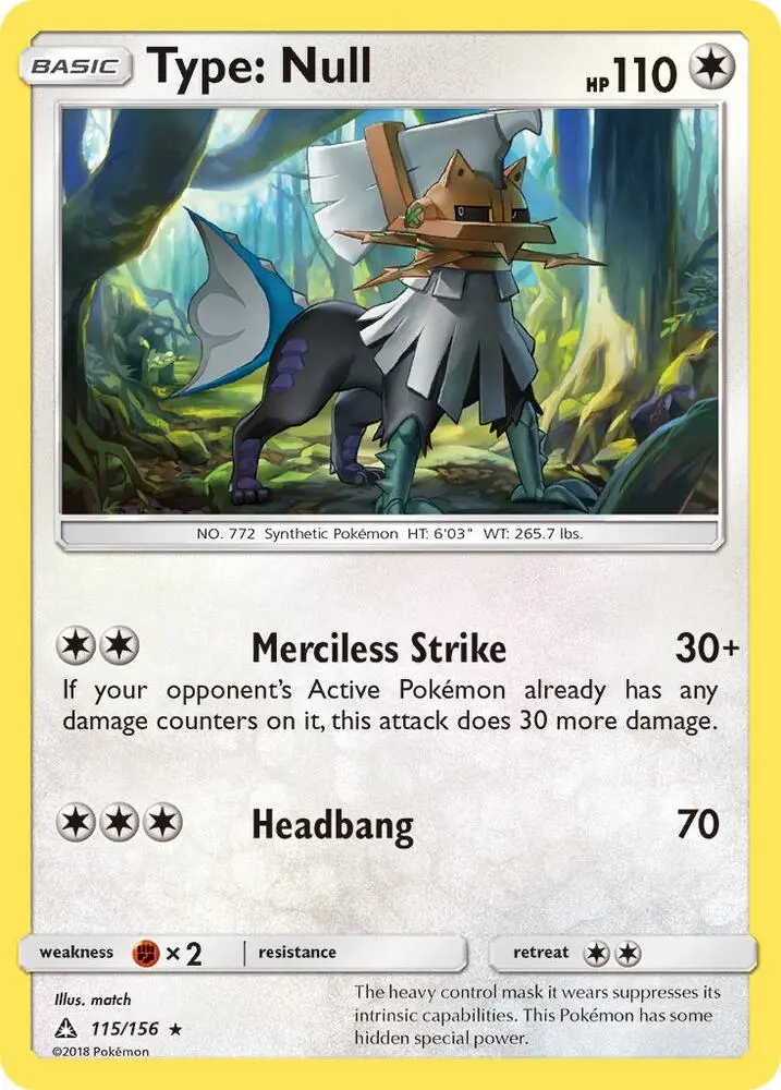 Type: Null, Ultra Prism 115/156