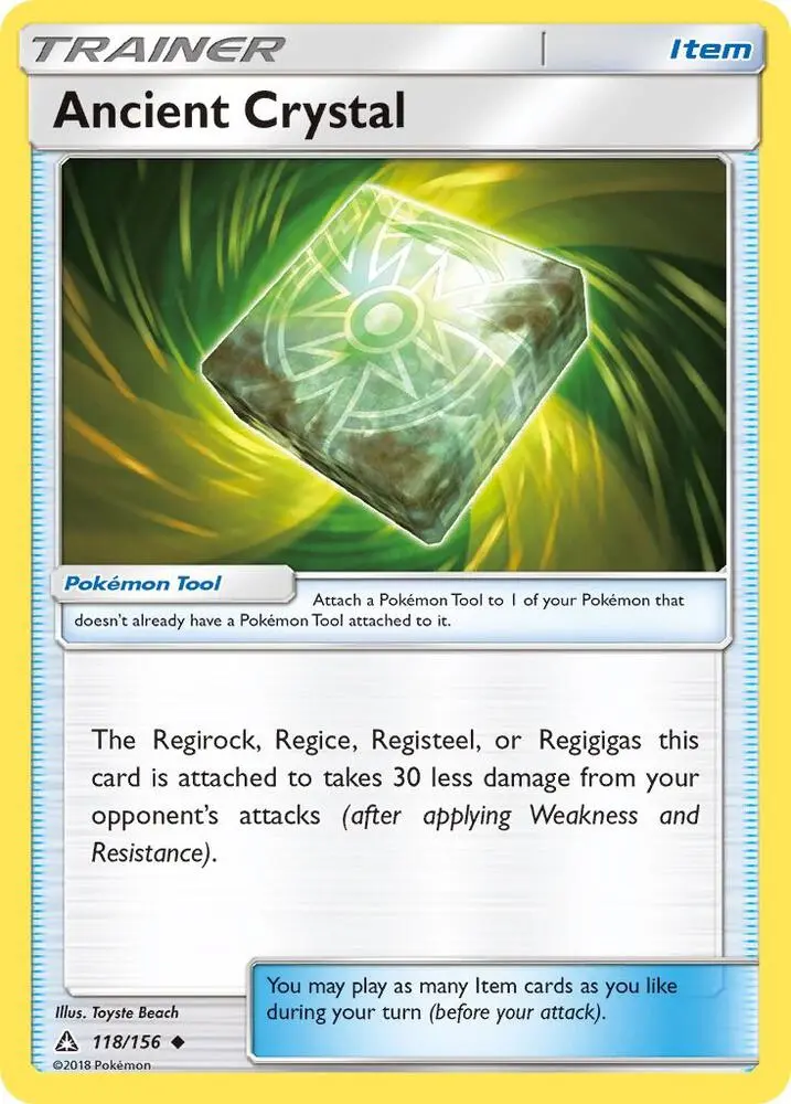 Ancient Crystal, Ultra Prism 118/156