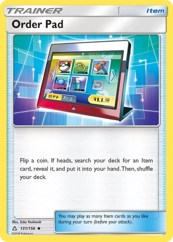 Order Pad, Ultra Prism 131/156