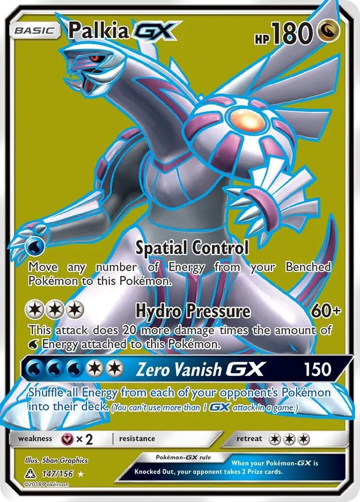 Palkia GX, Ultra Prism 147/156