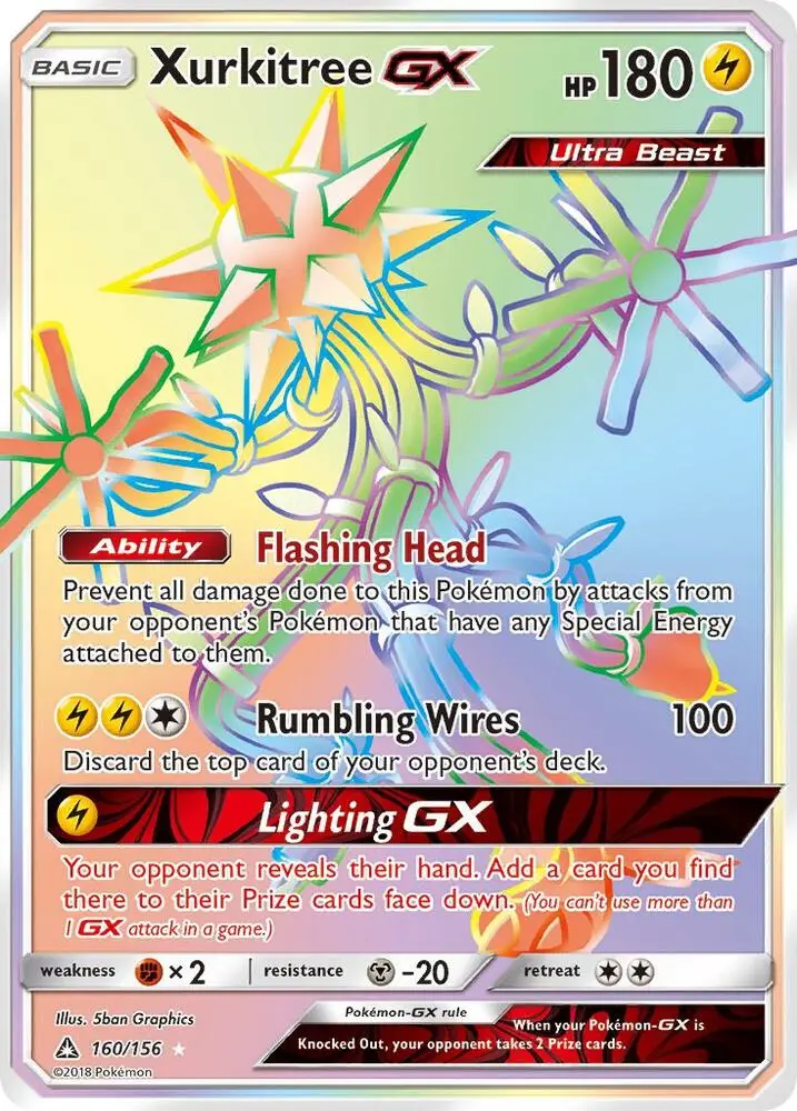 Xurkitree GX, Ultra Prism 160/156