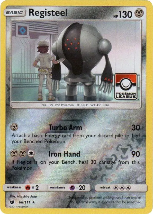 Registeel, League & Championship Cards 068/111