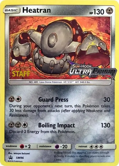 Heatran, SM Black Star Promos SM96