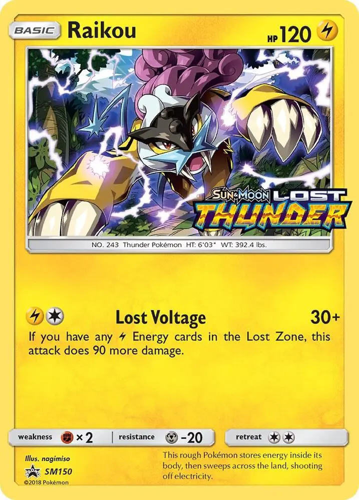 Raikou, SM Black Star Promos SM150/248