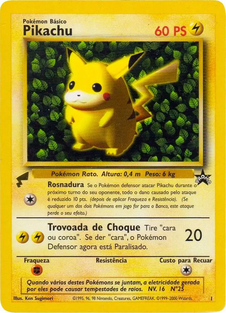 Pikachu (Flying), Pikachu World Collection Promos 25
