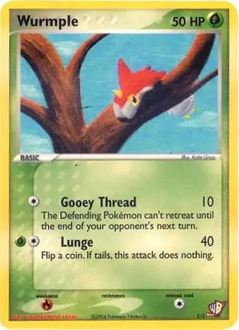 Wurmple, Kids WB Promos 002/005
