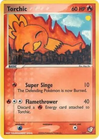Torchic, Kids WB Promos 003/005