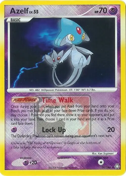 Azelf, League & Championship Cards 019/146