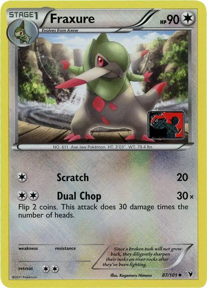 Fraxure, League & Championship Cards 087/101