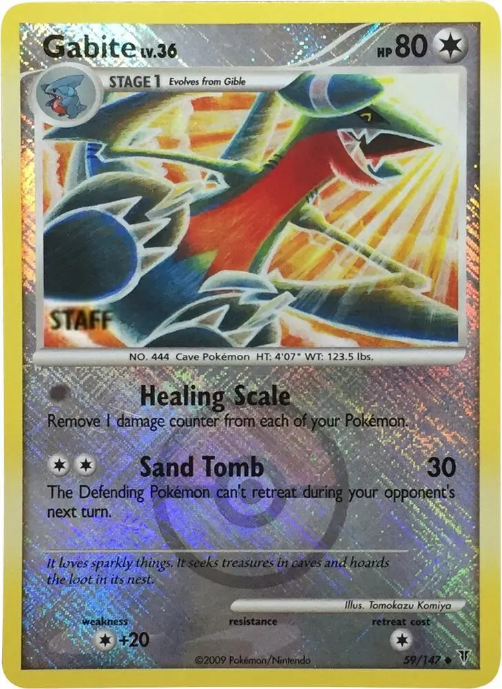 Gabite, League & Championship Cards 059/147
