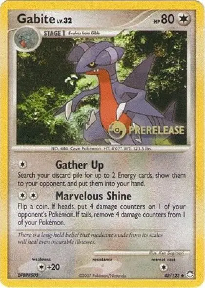 Gabite, DP Black Star Promos 48/124