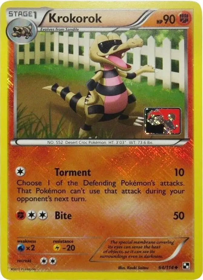 Krokorok, League & Championship Cards 064/114