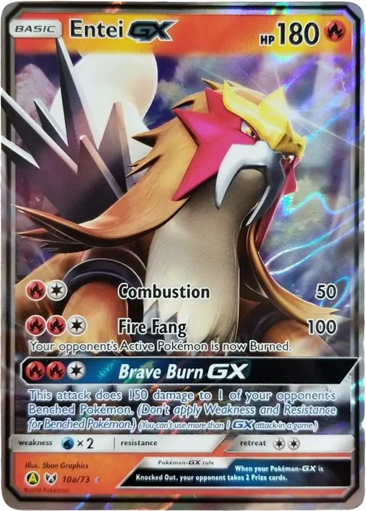 Entei GX, Alternate Art Promos 010a/073