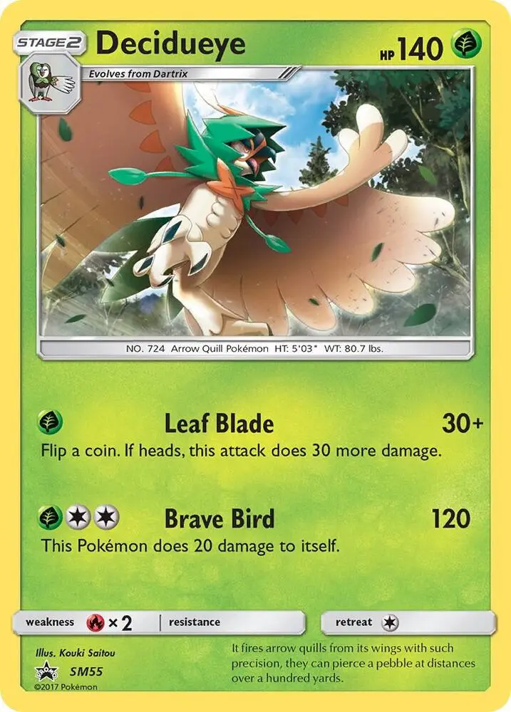 Decidueye, SM Black Star Promos SM55/248