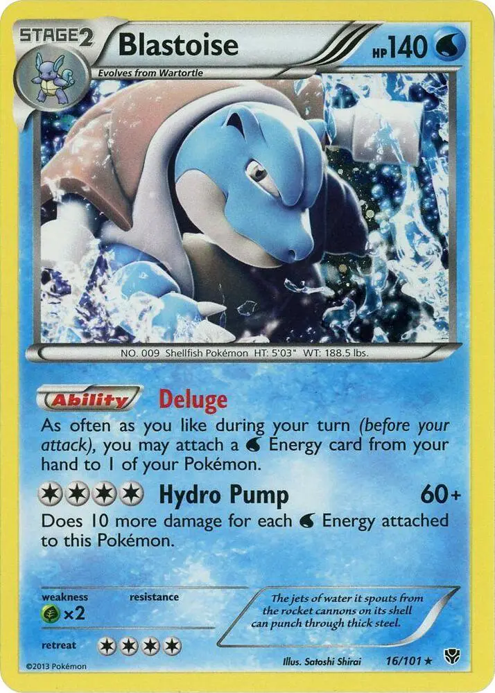 Blastoise, Blister Exclusives 016/101