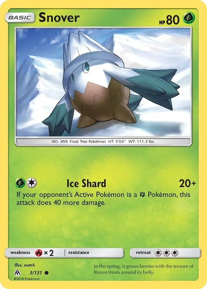 Snover, Forbidden Light 3/131